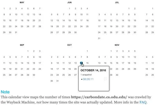 How To Find When A Website Was First Published Or Launched