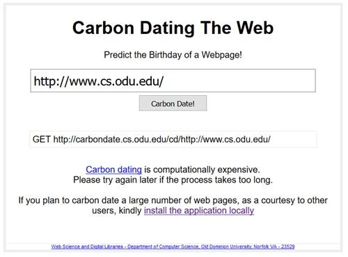 How To Find When A Website Was First Published Or Launched