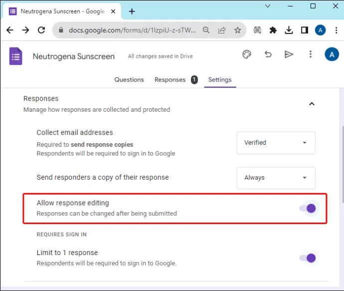 How To Share Google Forms