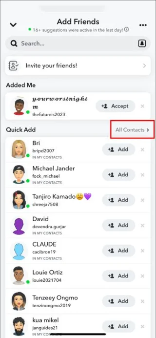 How To Find Deleted Friends In Snapchat