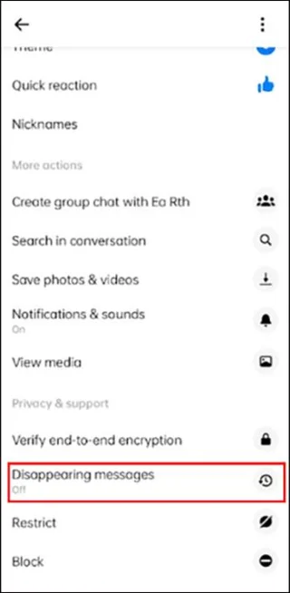 How To View The Time Of The Message In Messenger