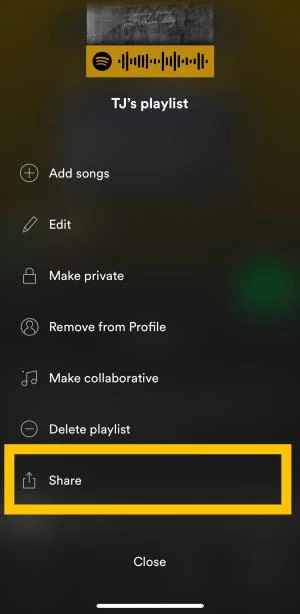 How To Share Your Spotify Playlist