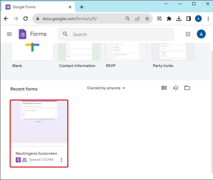 How To Share Google Forms