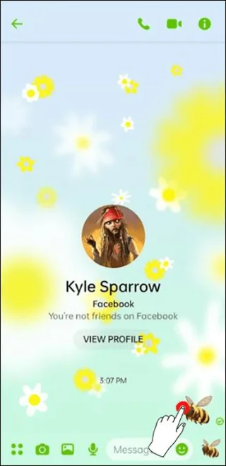 How To View The Time Of The Message In Messenger