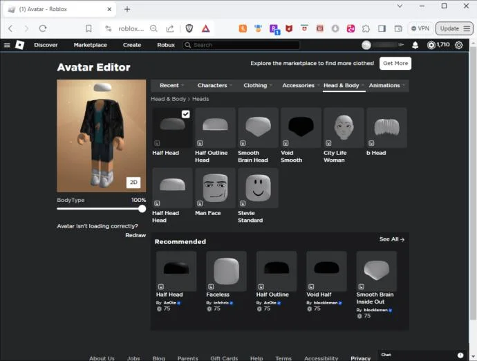 Roblox: How To Get The Headless Head