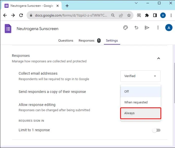 Google Forms: How To Get Email Notifications
