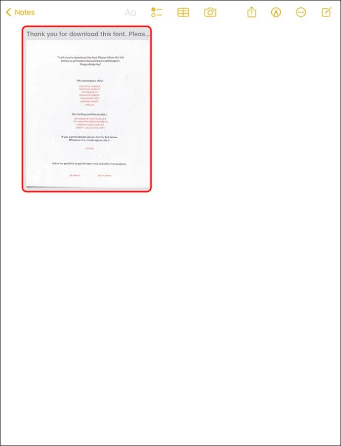 แก้ไขเอกสารที่สแกน How To Scan A Document To PDF With Apple Notes