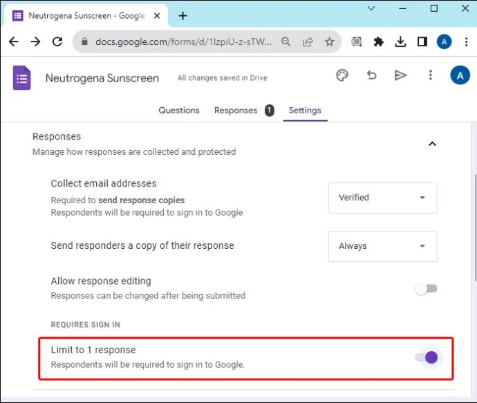 How To Share Google Forms