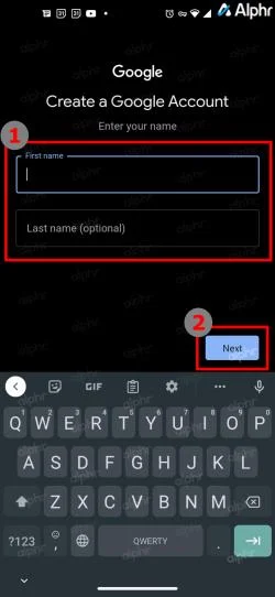 Account details