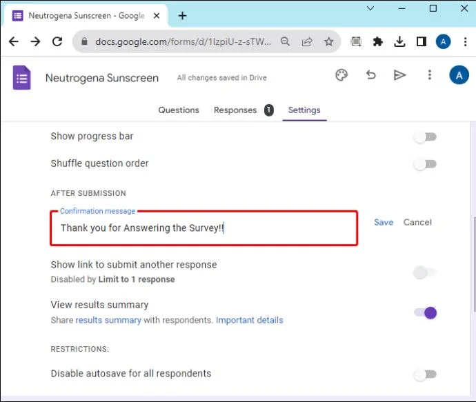 How To Share Google Forms