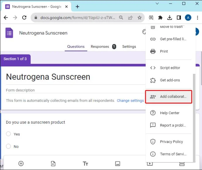 Google Forms: How To Get Email Notifications
