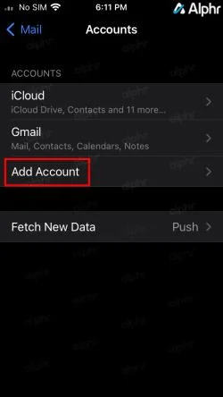 Add Account