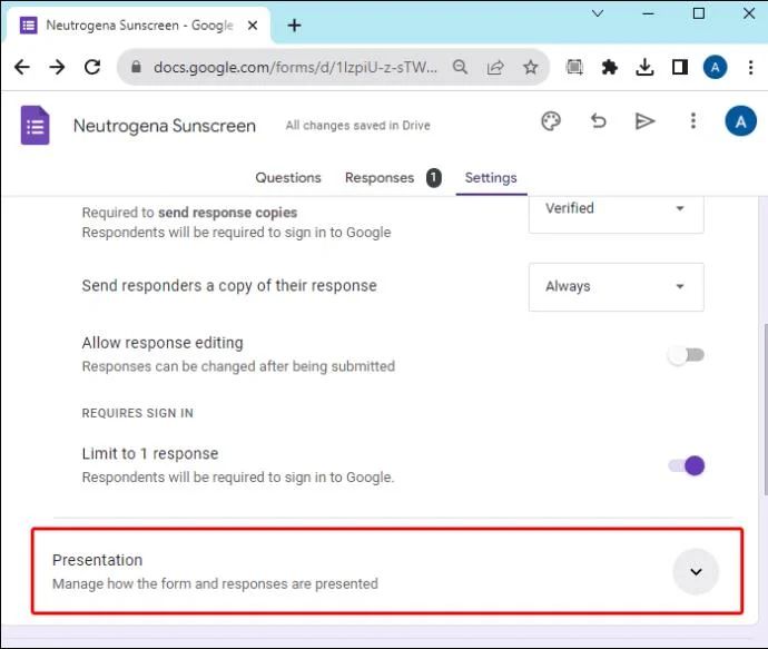 How To Share Google Forms