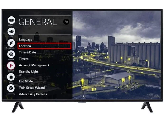 How To Change The Region On An LG TV