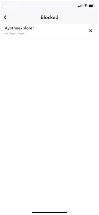 Snapchat: How To See Who Blocked You
