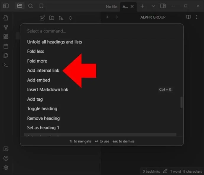 How To Create Links In Obsidian