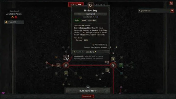 How To Reset Skills In Diablo 4
