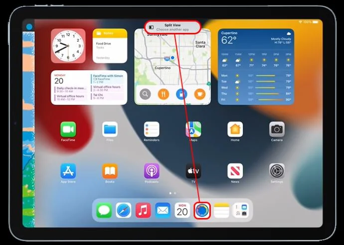How To Use A Split Screen On An IPad