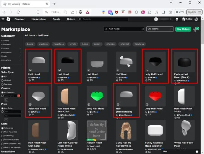 Roblox: How To Get The Headless Head