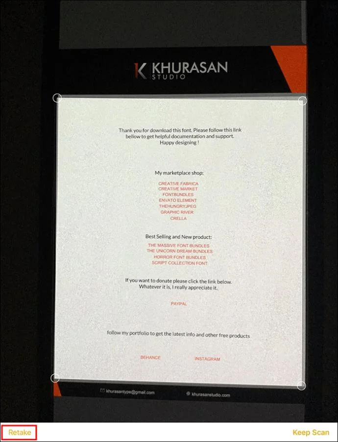 การบันทึกเอกสารที่สแกน How To Scan A Document To PDF With Apple Notes
