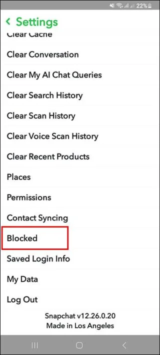 Snapchat: How To See Who Blocked You