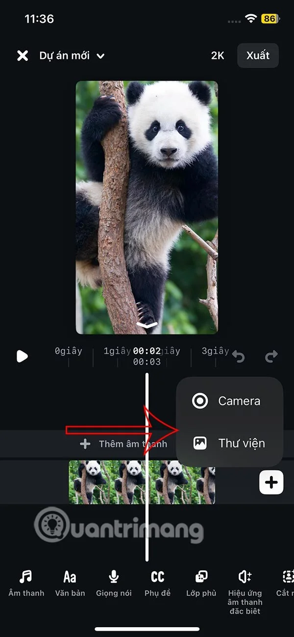 Instructies voor het gebruik van de Edits-app om Instagram-video's te maken