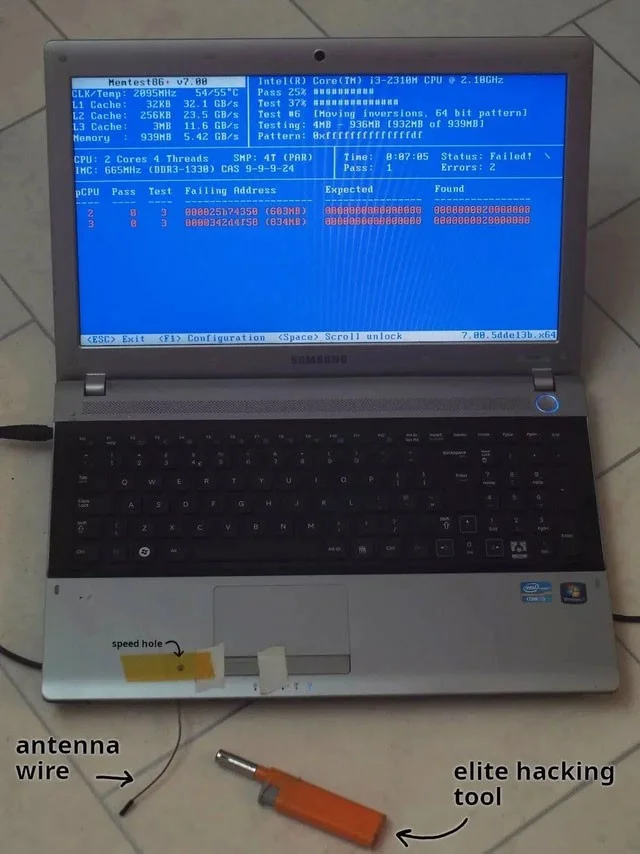 Un hacker sólo necesita un encendedor para entrar en un ordenador.