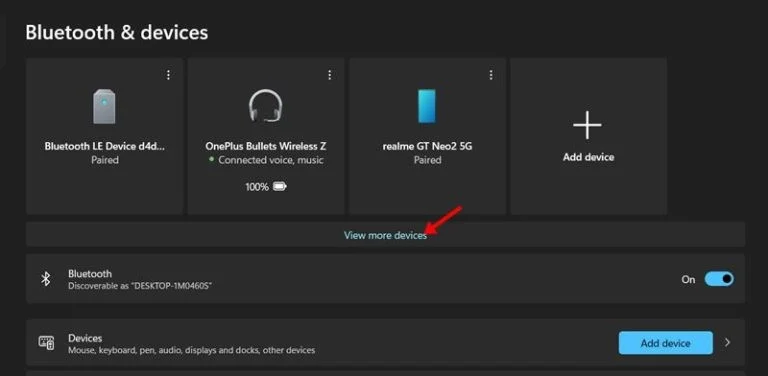 WindowsでBluetoothデバイスのバッテリー残量を確認する方法