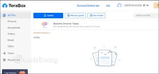 Hoe u Terabox-opslag met 1 TB gratis kunt gebruiken