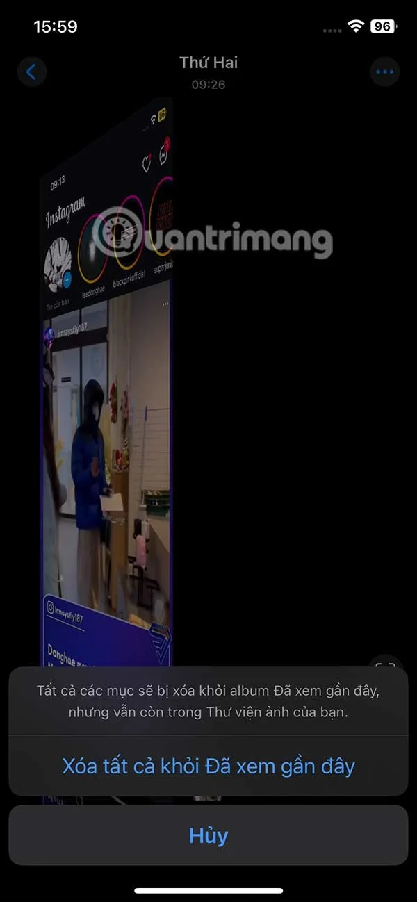 iPhone에서 최근에 본 사진을 삭제하는 방법