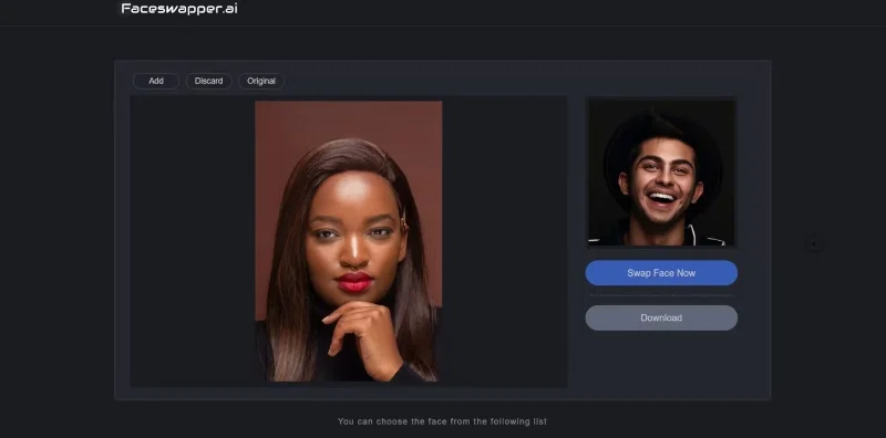 Les meilleures applications d'échange de visage