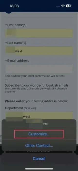 Cómo usar Autocompletar en iPhone