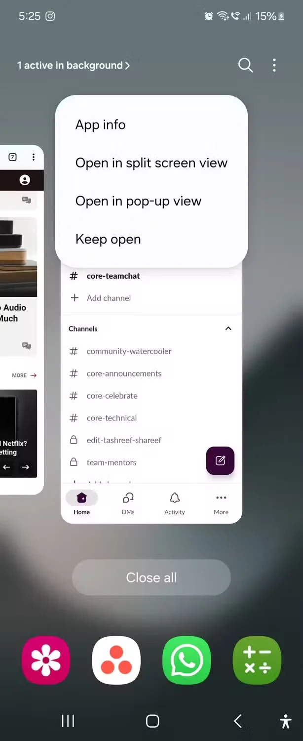 ¡Es por esto que la gente ya no tiene que cambiar entre aplicaciones en los dispositivos Samsung con tanta frecuencia!