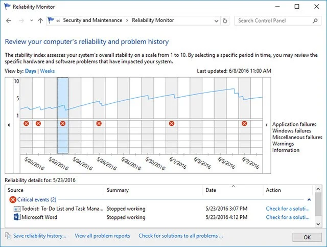 15 herramientas de diagnóstico para comprobar el estado de su PC con Windows