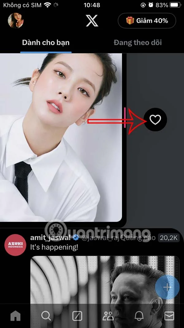 X'teki etkileşim butonlarını gizleme talimatları