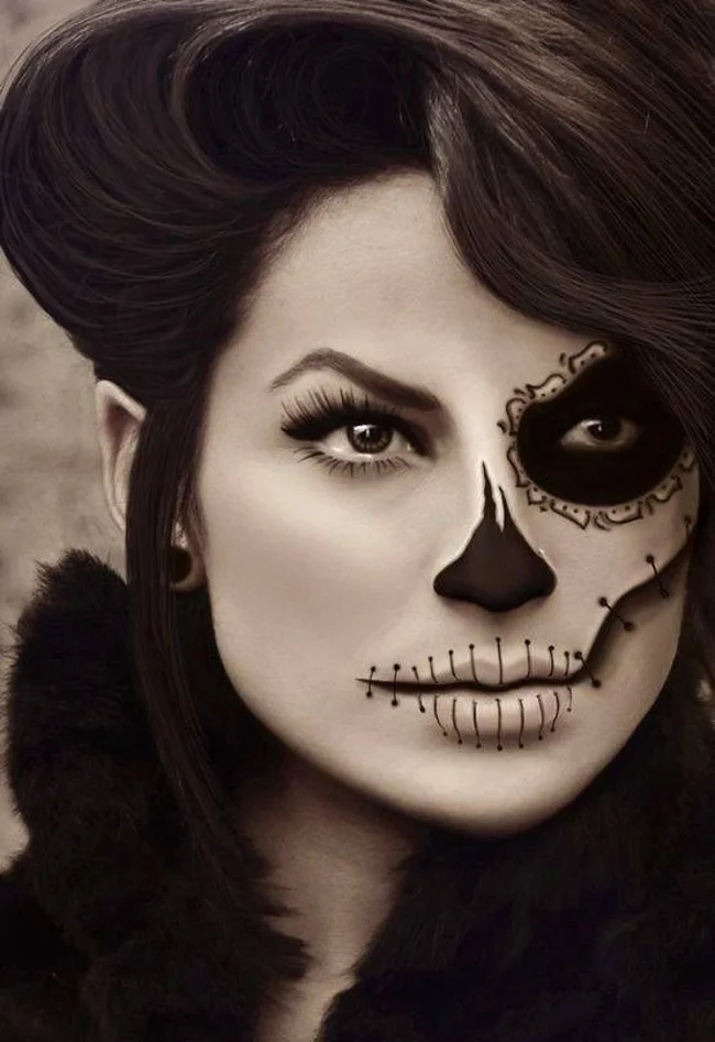 11 griezelige Halloween-make-upideeën