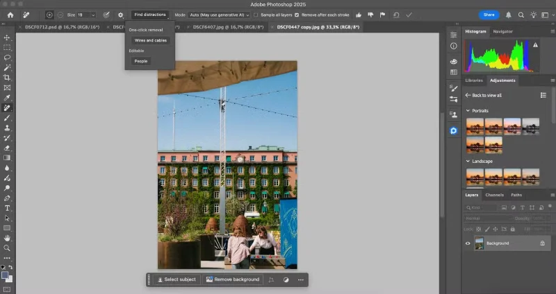 Las 3 funciones más populares de Photoshop 2025