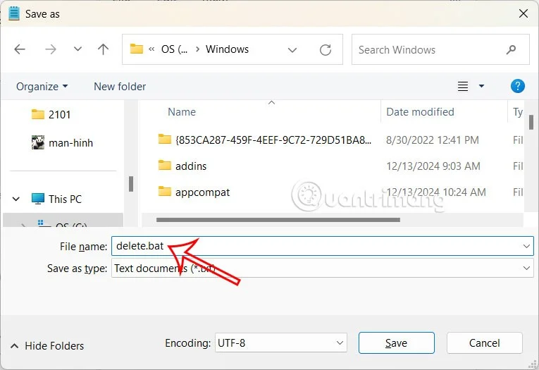 Windows 11'de büyük klasörleri hızlı bir şekilde silme talimatları
