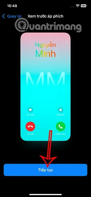 Como criar um pôster de contato com monograma no iPhone
