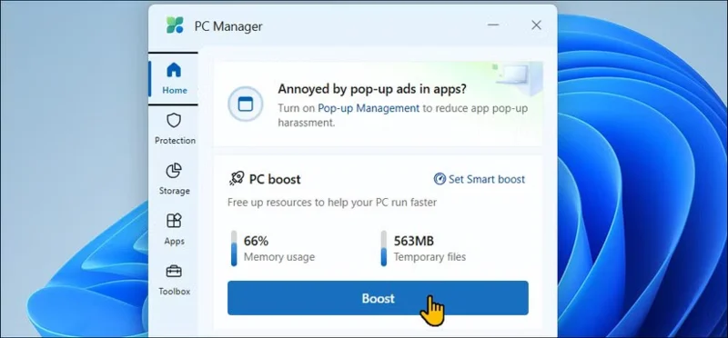 Windows'ta üretkenliği artırmak için Microsoft PC Manager nasıl kullanılır