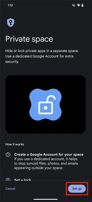 Android 15에서는 Private Space를 어떻게 사용하나요?