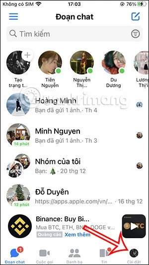 Hoe je geen berichten van vreemden ontvangt op Messenger