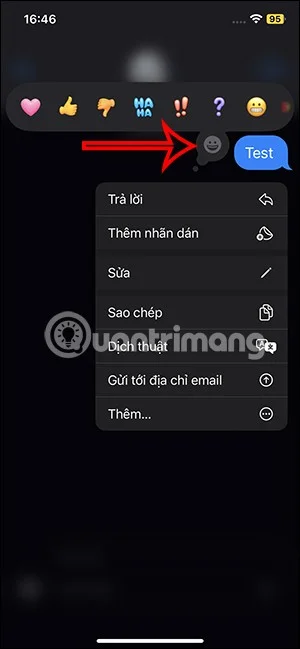 Cómo agregar emojis para responder mensajes en iOS 18