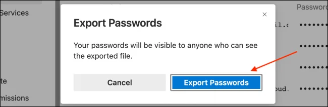 Cómo administrar contraseñas guardadas en Microsoft Edge: ver, eliminar, editar, exportar