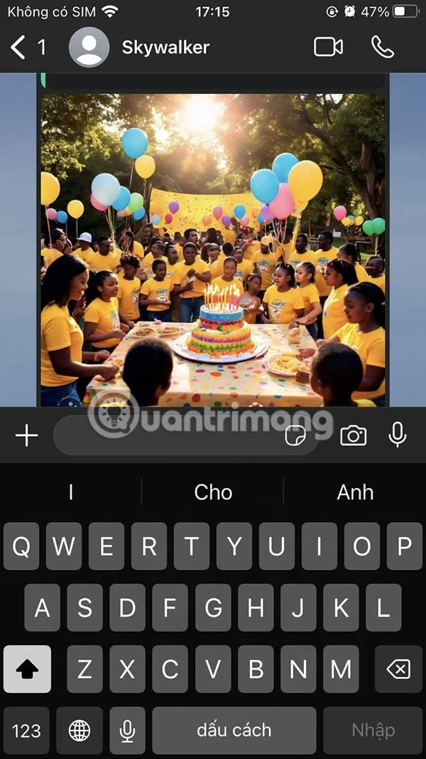 Como criar imagens de IA no chat do WhatsApp