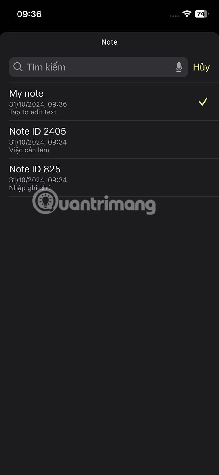 iPhone 홈 화면에 메모를 쓰는 방법