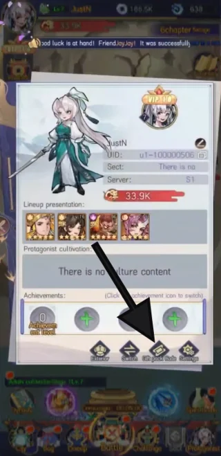 Kod CMN Tay Du Truyen Ky terkini dan cara menebus kod