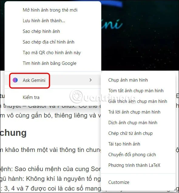 Google Gemini ile görsellerden içerik arama talimatları