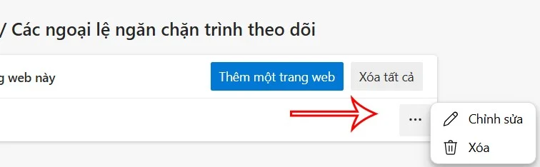 Hoe u tracking-uitsluitingssites op Edge kunt toevoegen