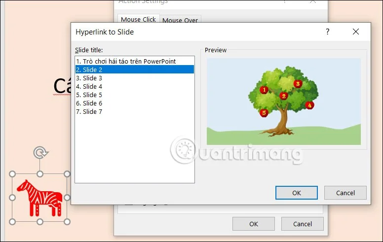 Hoe maak je een appelplukspel in PowerPoint